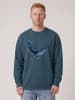 wat? Apparel Sweatshirt Wal in Petrol