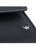 Golden Head Polo Geldbörse RFID Schutz Leder 19.5 cm schwarz