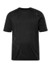 JP1880 Kurzarm T-Shirt in schwarz