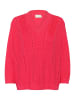 Kaffe Strickpullover KAlorri Loose fit in Raspberry