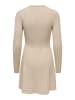 ONLY Strickkleid in Weathered Teak