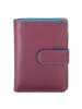 MYWALIT Medium Snap Wallet Geldbörse Leder 13 cm pompeii
