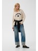CULTURE Strickpullover CUamour Oversize fit in Dune Melange
