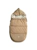 Kaiser Naturfellprodukte Babyschalenfußsack Small Jersey Hooded butternut