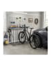 relaxdays Fahrradständer in Anthrazit - (B)120 x (H)103,5 x (T)55 cm