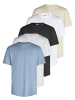 Only&Sons T-Shirt Only & Sons Tshirt Herren Regular Fit ONSJEFF LONGY 5er in Mehrfarbig