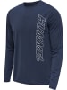 Hummel Hummel T-Shirt Hmlte Training Herren Atmungsaktiv Feuchtigkeitsabsorbierenden in INSIGNIA BLUE