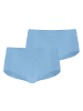 Puma 2er Pack Invisible Ultra Soft Cotton Mini Shorts in Hellblau