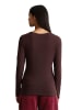 Marc O'Polo DENIM Longsleeve slim in Espresso Brown