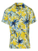 KOROSHI Kurzarmshirt in gelb