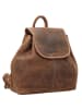 Greenburry Vintage Santana City Rucksack Leder 30 cm in brown