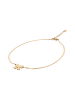 myMo Women Butterfly Clutch Earrings in Gold