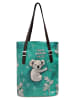 Dogo Tall Bag Umhängetasche - Koala hug in Grün