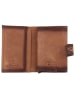 Camel Active Dallas Kreditkartenetui RFID Schutz Leder 7 cm in cognac