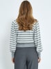 minus Pullover in Light Grey Striped