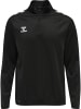 Hummel Sweatshirt Mit Kurzem Reißverschluss Hmlcore Xk Half Zip Poly Sweat in BLACK