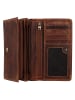 Greenburry Vintage Geldbörse Leder 17 cm brown