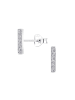 Alexander York Ohrstecker STAB in 925 Sterling Silber, 2-tlg.