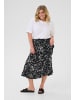 KAFFE curve Rock KCbella A-shape in Black / Chalk Graphic