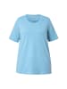 Ulla Popken Shirt in helles petrol