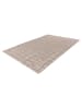 Vivorum Wohnzimmer Teppich – Kurzflorteppich Angel 125 in beige