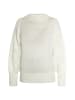 Usha Damen Strickpullover in Wollweiss