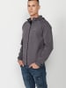 KOROSHI Sweatshirt Jacke in anthrazit