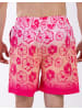 Frozen Cape Badeshorts RIBEIRA in Pink Red