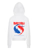 F4NT4STIC Ultra Heavy Hoodie Koi Fish Japan Streetstyle in weiß