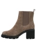 Tamaris WIDE FIT Chelsea Boot in MUSHROOM SUEDE