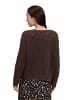 Betty Barclay Grobstrick-Pullover mit Pailletten in Light Maroon