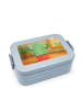 Mr. & Mrs. Panda MEPAL Bentobox Kaktus Wut Design ohne Spruch in Blau Pastell