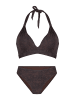 Linga Dore Linga Dore Triangle padded bikiniset in Snake print