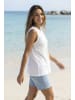 Beach Time Shirttop in weiß