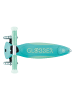 GLOBBER Scooter ELITE GLOW LIGHTS Roller in dunkelmint, mit Leuchtrollen und Glow-Effekt