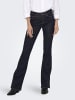 ONLY Flared fit jeans in Dark Blue Denim