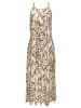 LASCANA Maxikleid in sand-taupe bedruckt