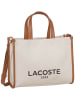 Lacoste Shopper Heritage Canvas Shopping in Natural Tan