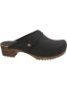 Sanita Comfortwear Clog "Wood-Ursana Open" in Schwarz