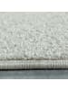 KADIMA DESIGN Teppich Kurzflor Uni Polypropylen Wohnzimmer in Creme