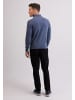 CASH-MERE.CH Stehkragen Pullover in Jeans Blau
