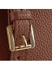 Lazarotti Bologna Leather Crossbody Umhängetasche Leder 25 cm brown