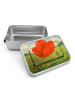 Mr. & Mrs. Panda Lunch Box Blume Mohnblume Design ohne Spruch in Weiß