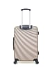 WAVE PARIS Mittelgroßer Hartschalenkoffer DANUBE in Beige (64L)