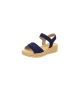 Gabor Plateau Sandalen für Damen in dunkel-blau