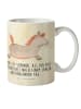 Mr. & Mrs. Panda Kindertasse Pferd Springen mit Spruch in Vintage
