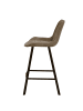 home24 Barstuhl Epra (2er Set) in Beige / Grau