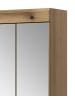 Inn.Furn Badmöbel-Set Sand Kaschmir, Evoke Eiche, Badkombination 3-teilig 149 cm