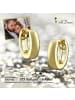 GoldDream Echtgold, 333er Gelbgold Damen Creolen Ohrring ca. 13mm
