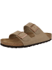 Birkenstock Sandale Arizona geöltes Nubukleder schmal in braun